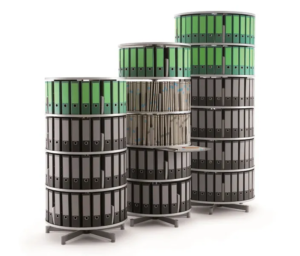 Colonne rotative à rotation solidaire BASICFILE 80