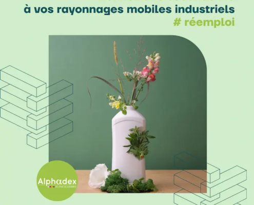 Le réemploi pour vos rayonnages mobiles industriels