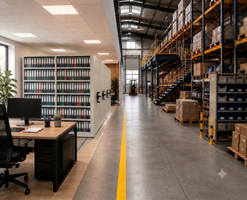 Rayonnages archives et industriels